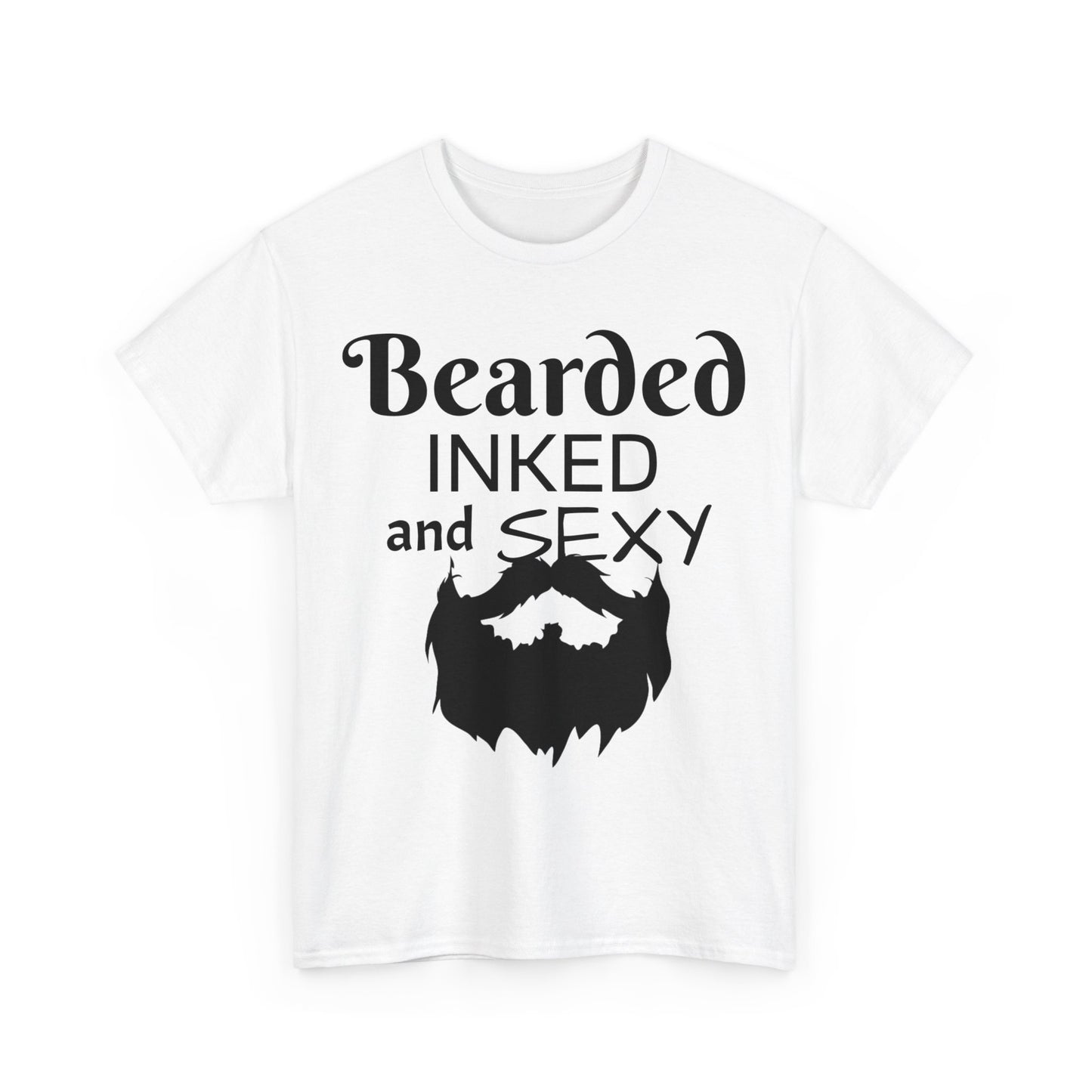 Beared and inked!  Cotton Tee