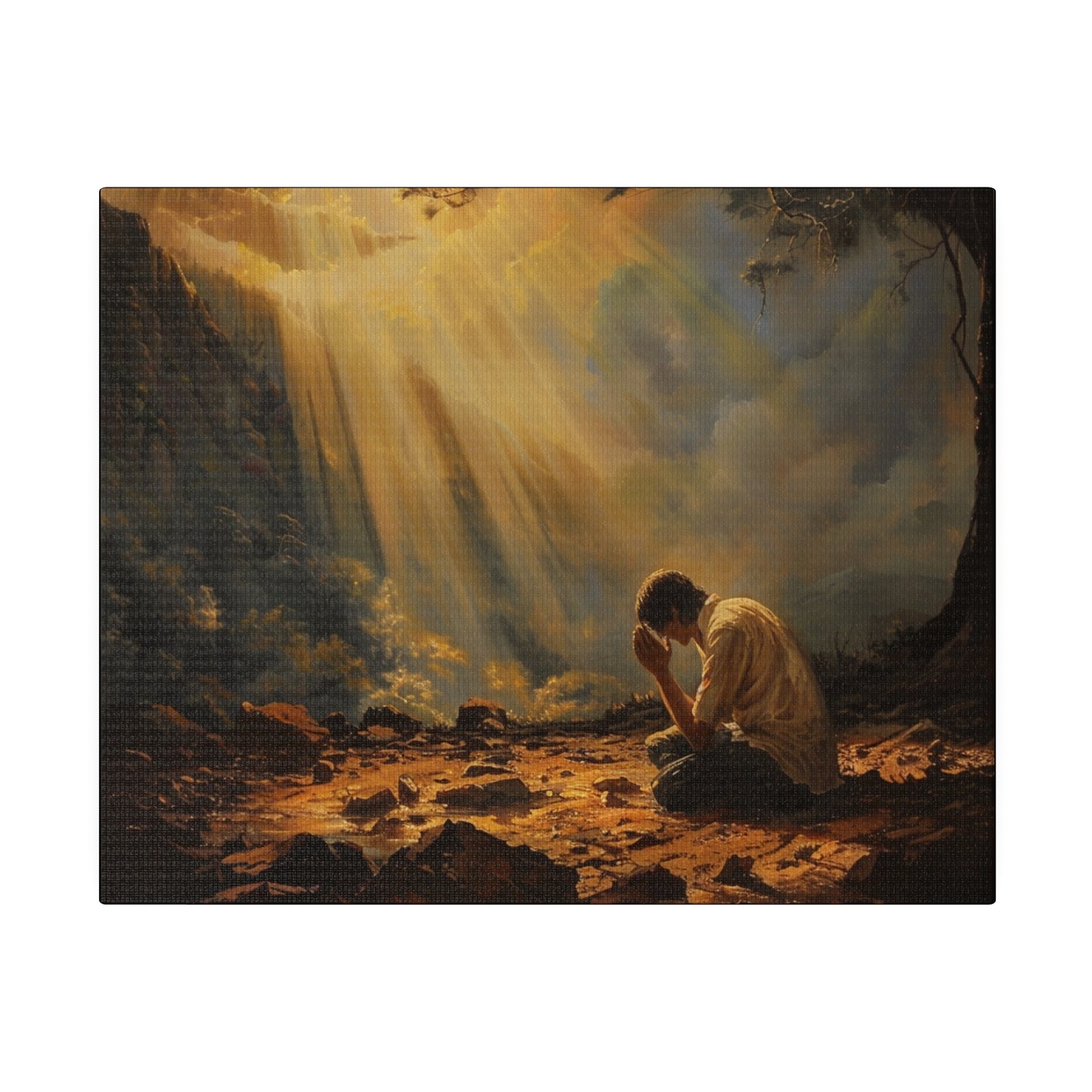 The Lords Prayer, Matte Canvas