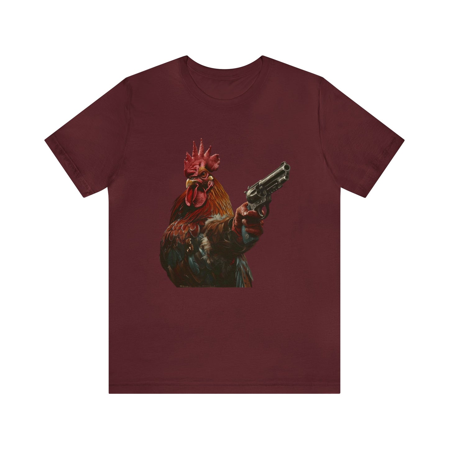 Make My Day Rooster Short Sleeve Tee