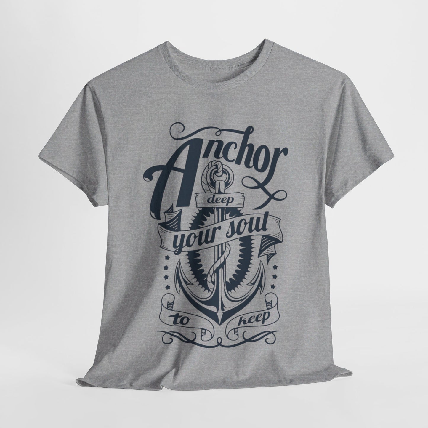 Anchor Deep! Heavy Cotton T-shirt