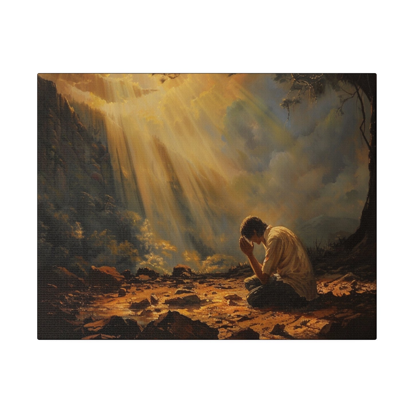 The Lords Prayer, Matte Canvas