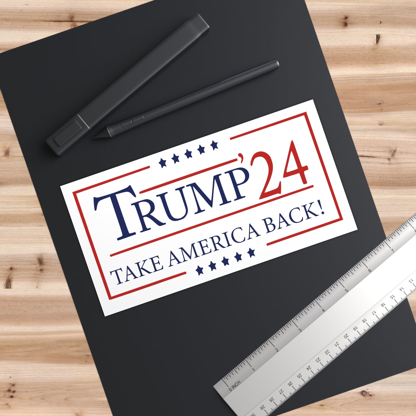 Trump take back America! Bumper Stickers