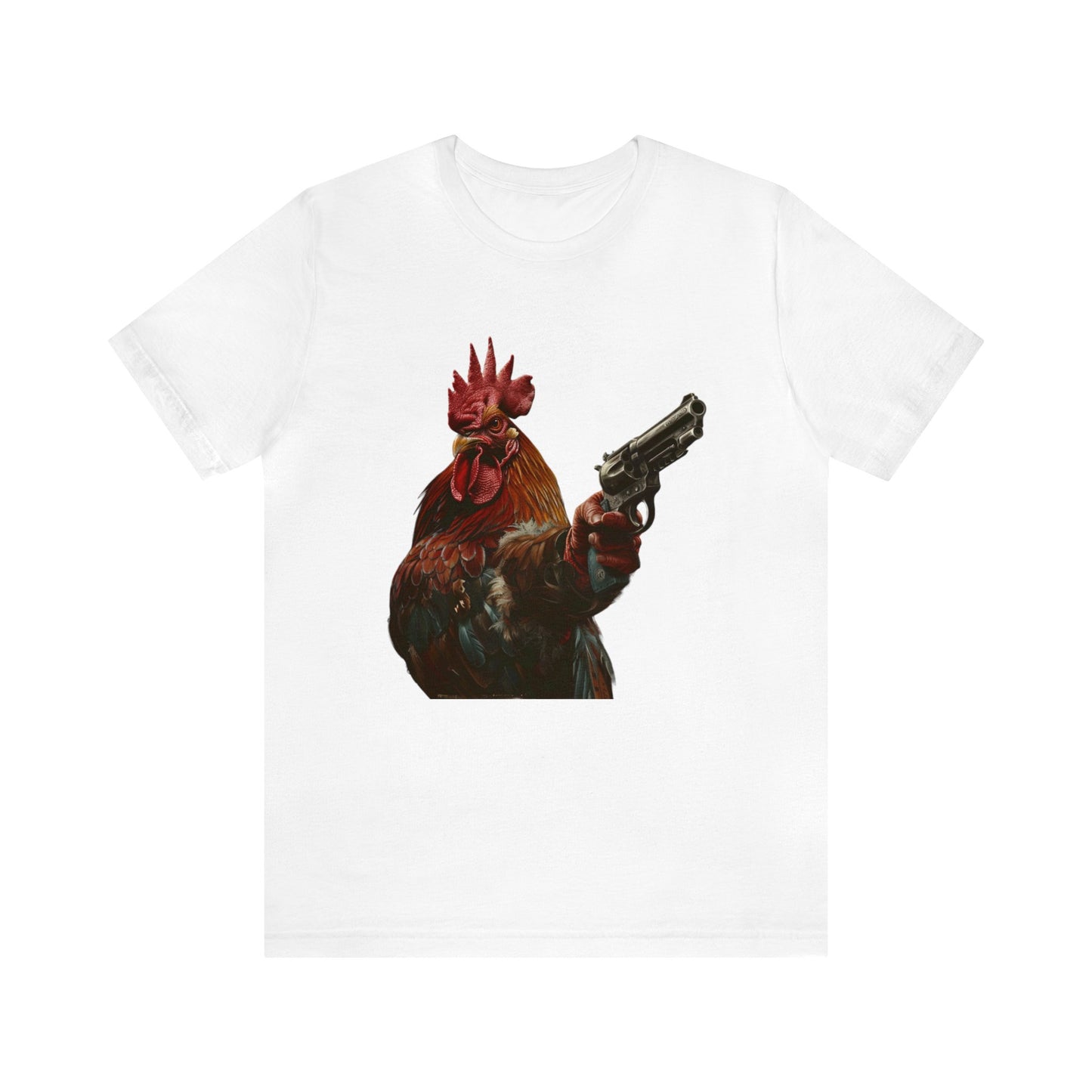 Make My Day Rooster Short Sleeve Tee