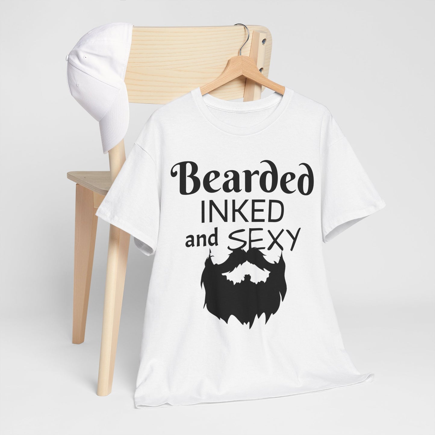 Beared and inked!  Cotton Tee