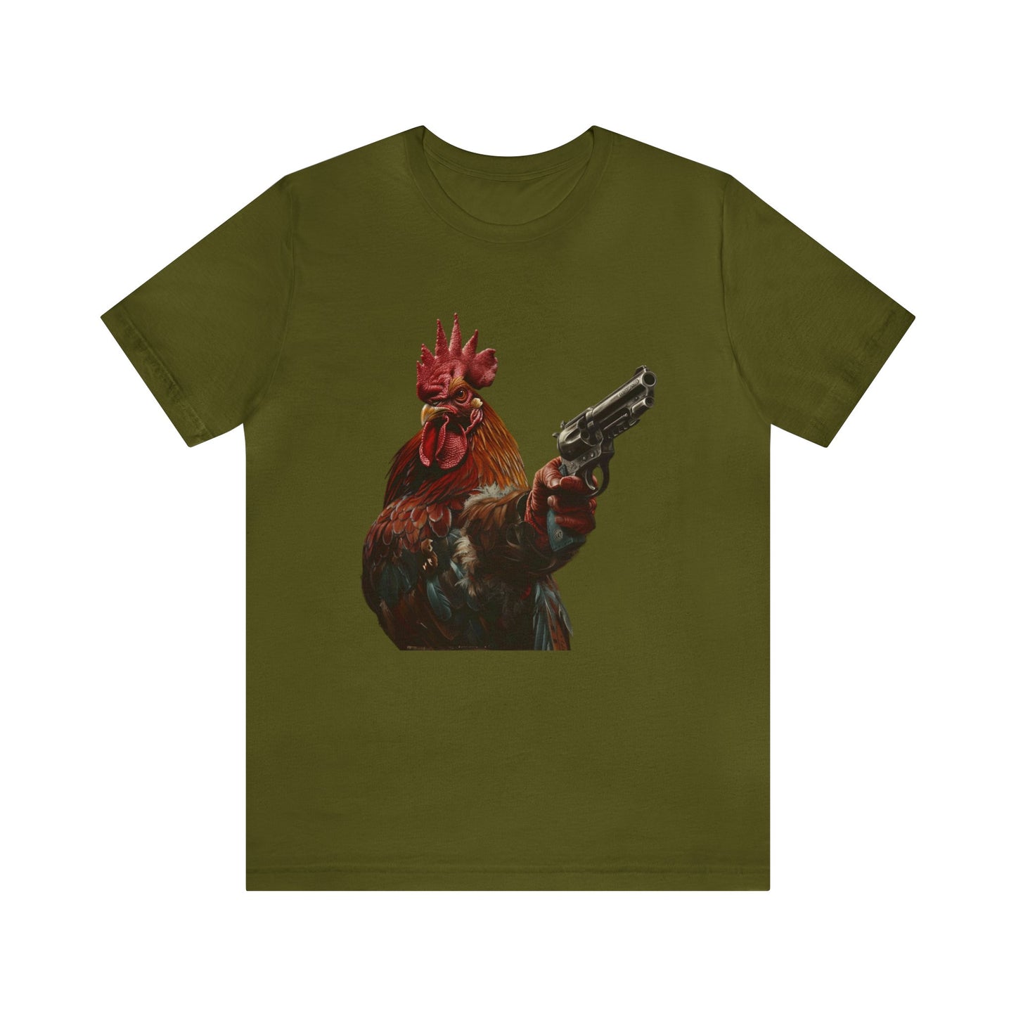 Make My Day Rooster Short Sleeve Tee