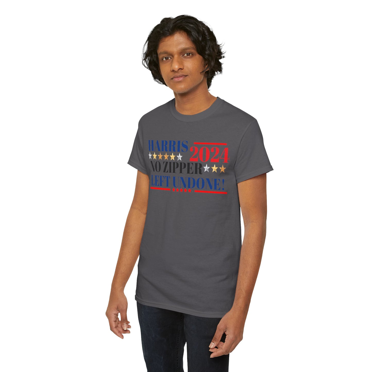 Harris 2024! Campain slogen Funny! Cotton Tee