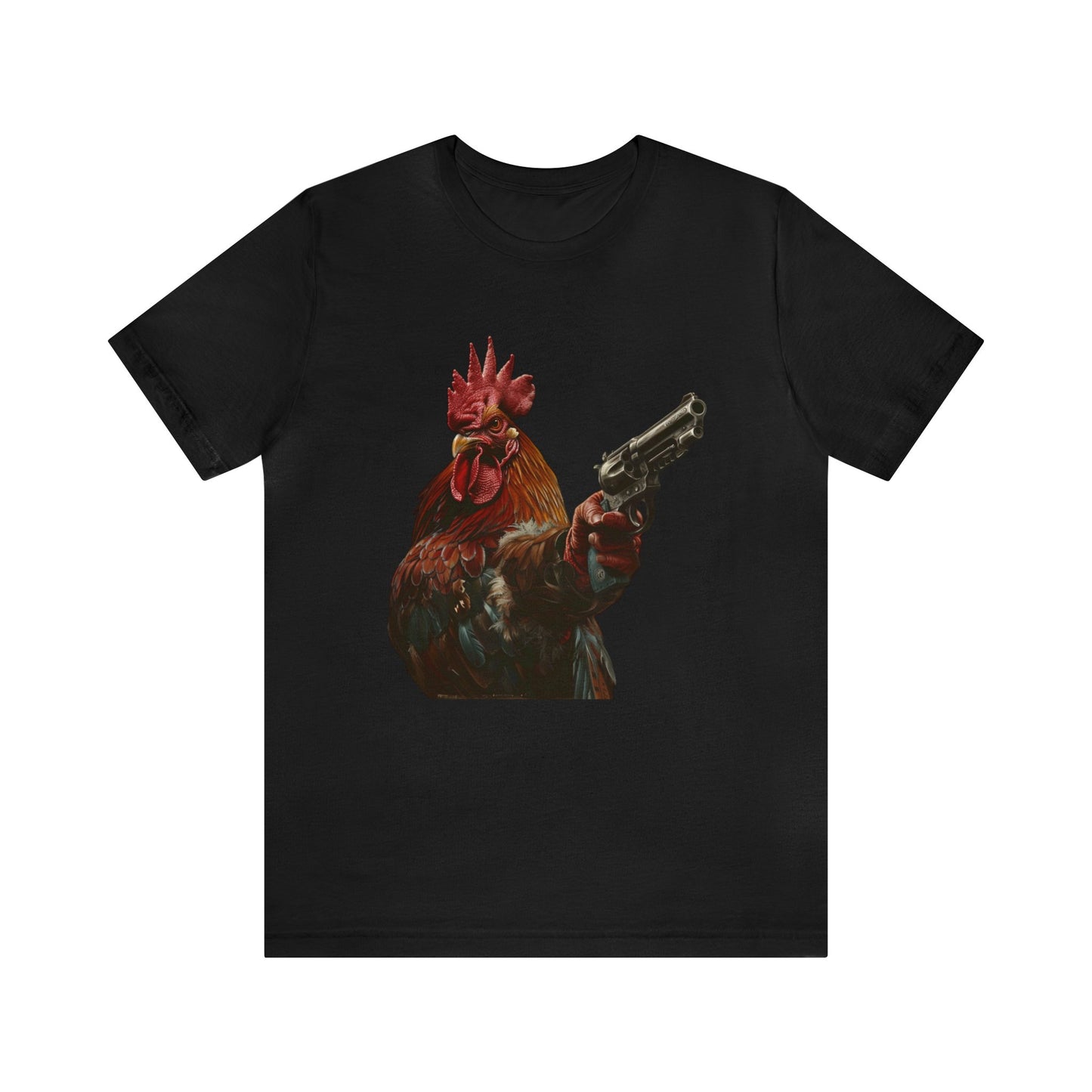 Make My Day Rooster Short Sleeve Tee