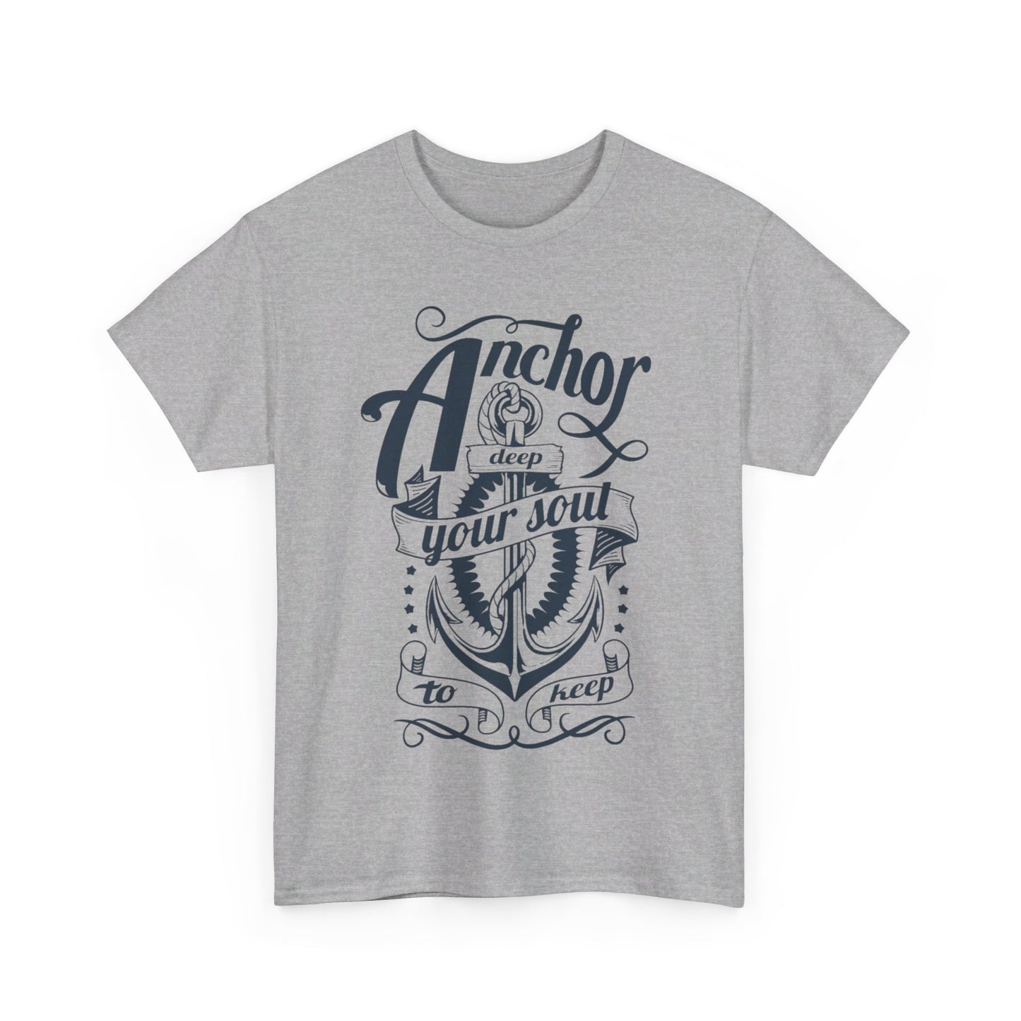 Anchor Deep! Heavy Cotton T-shirt