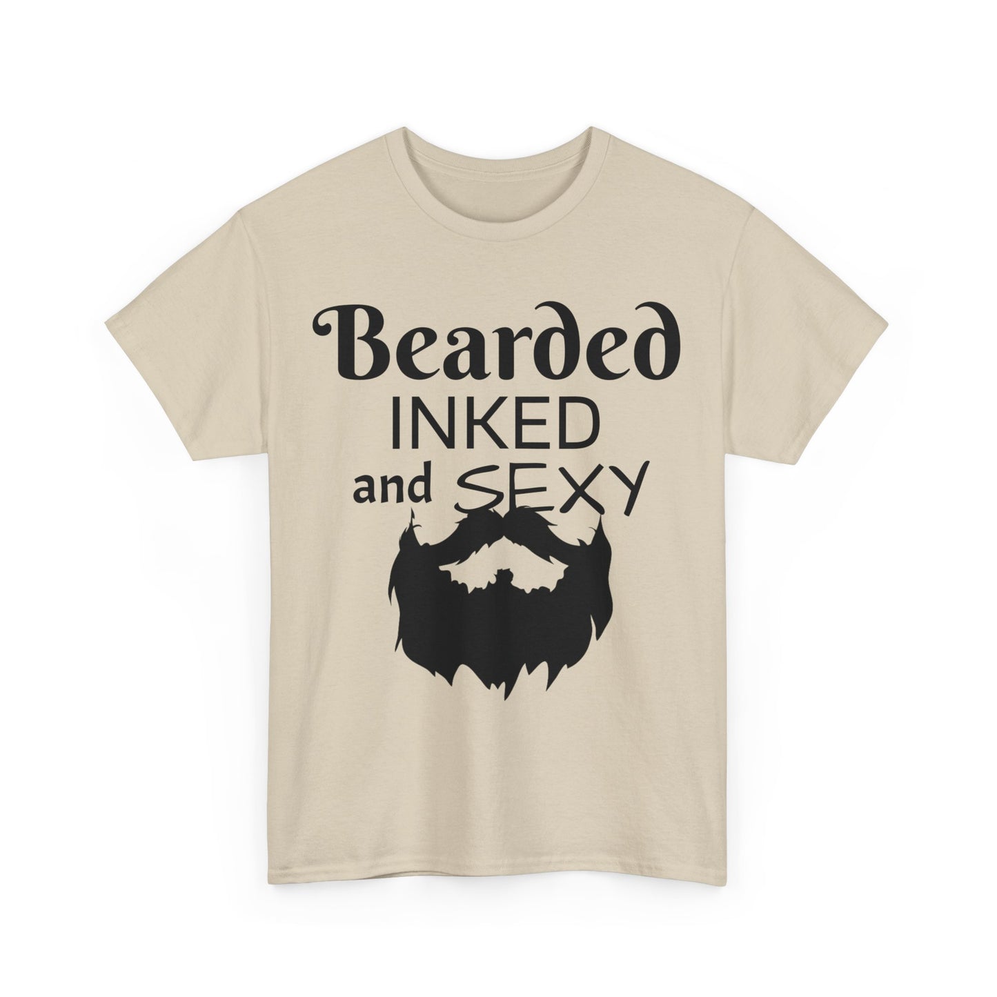 Beared and inked!  Cotton Tee