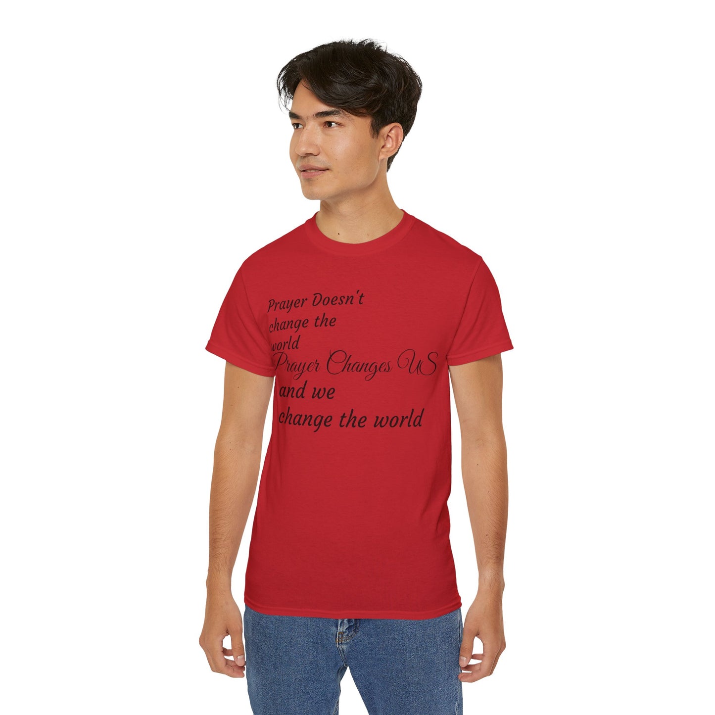 Prayer Changes US Cotton Tee