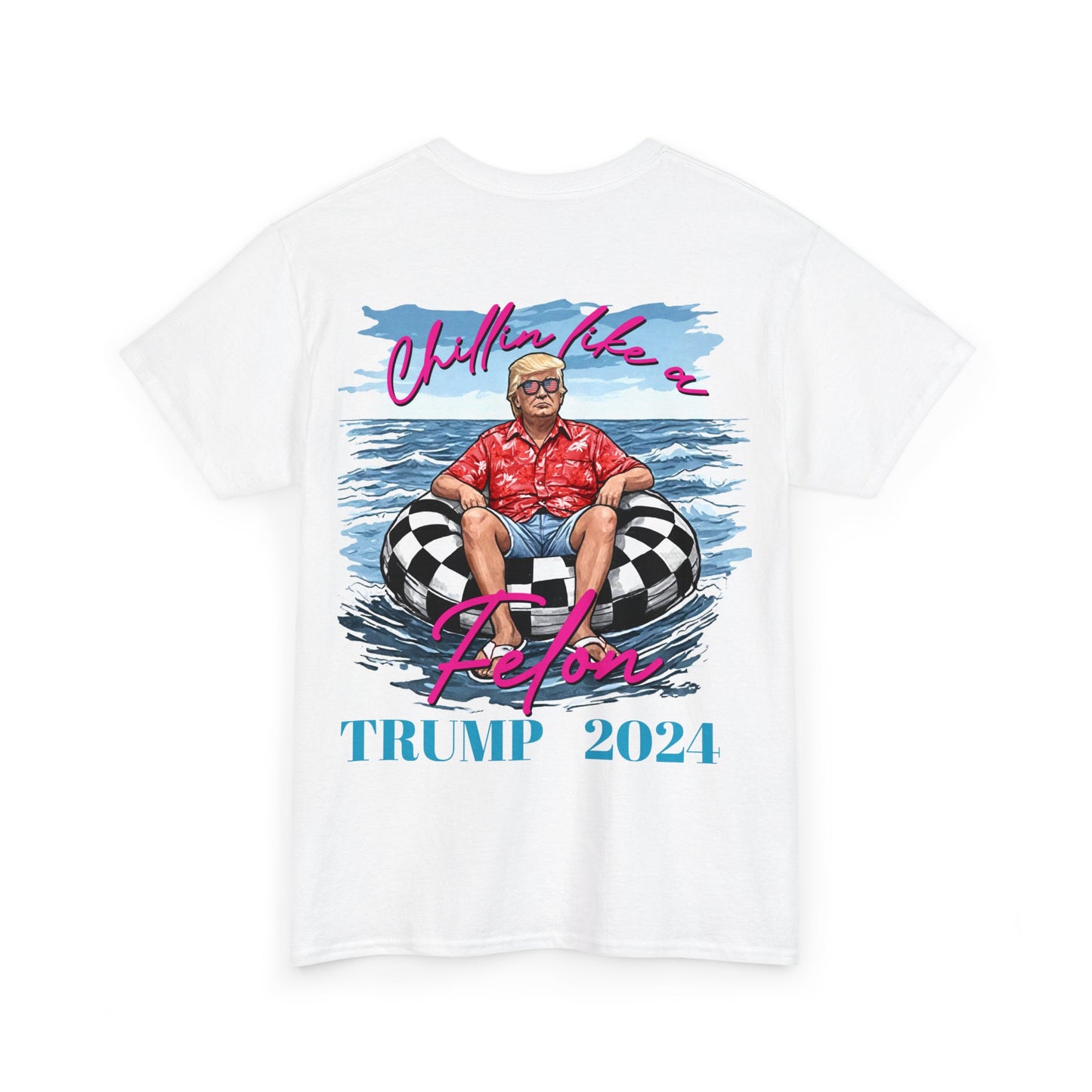 Chillin Like a Fellon! Trump 2024 T-Shirt cotton