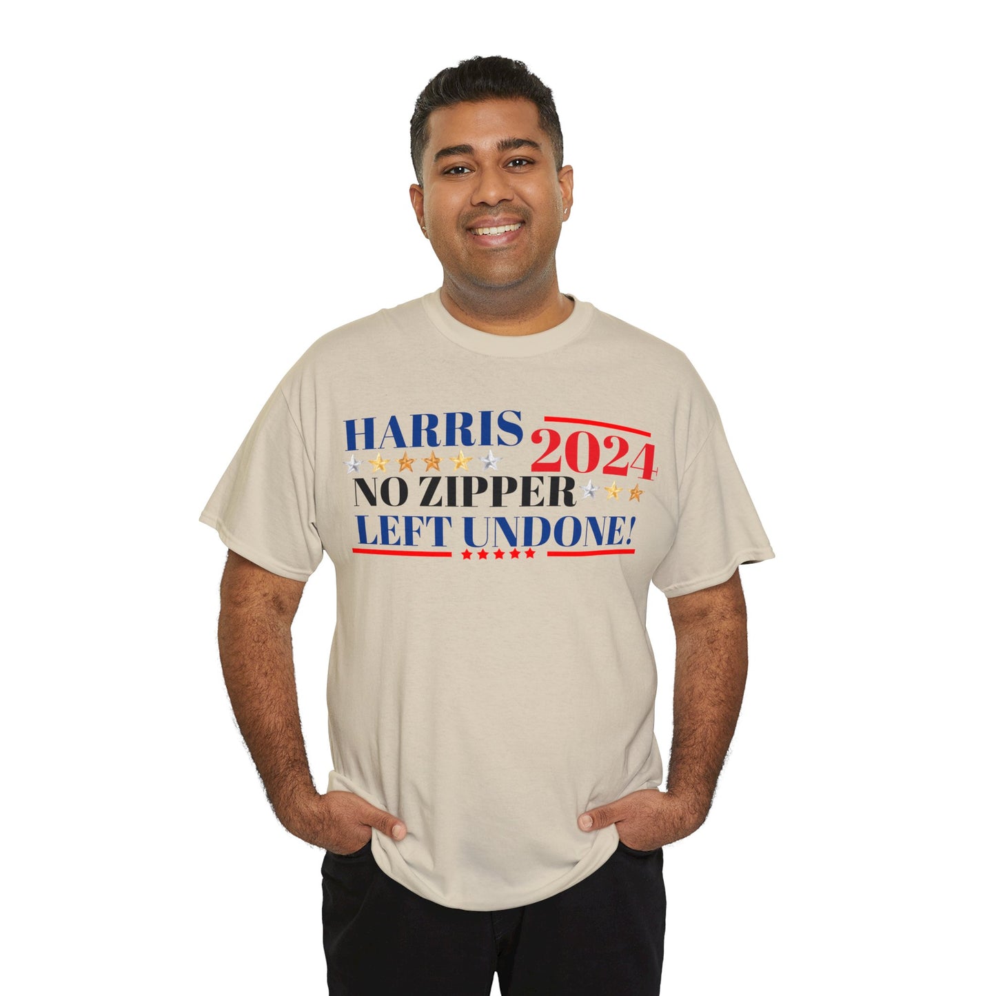 Harris 2024! Campain slogen Funny! Cotton Tee