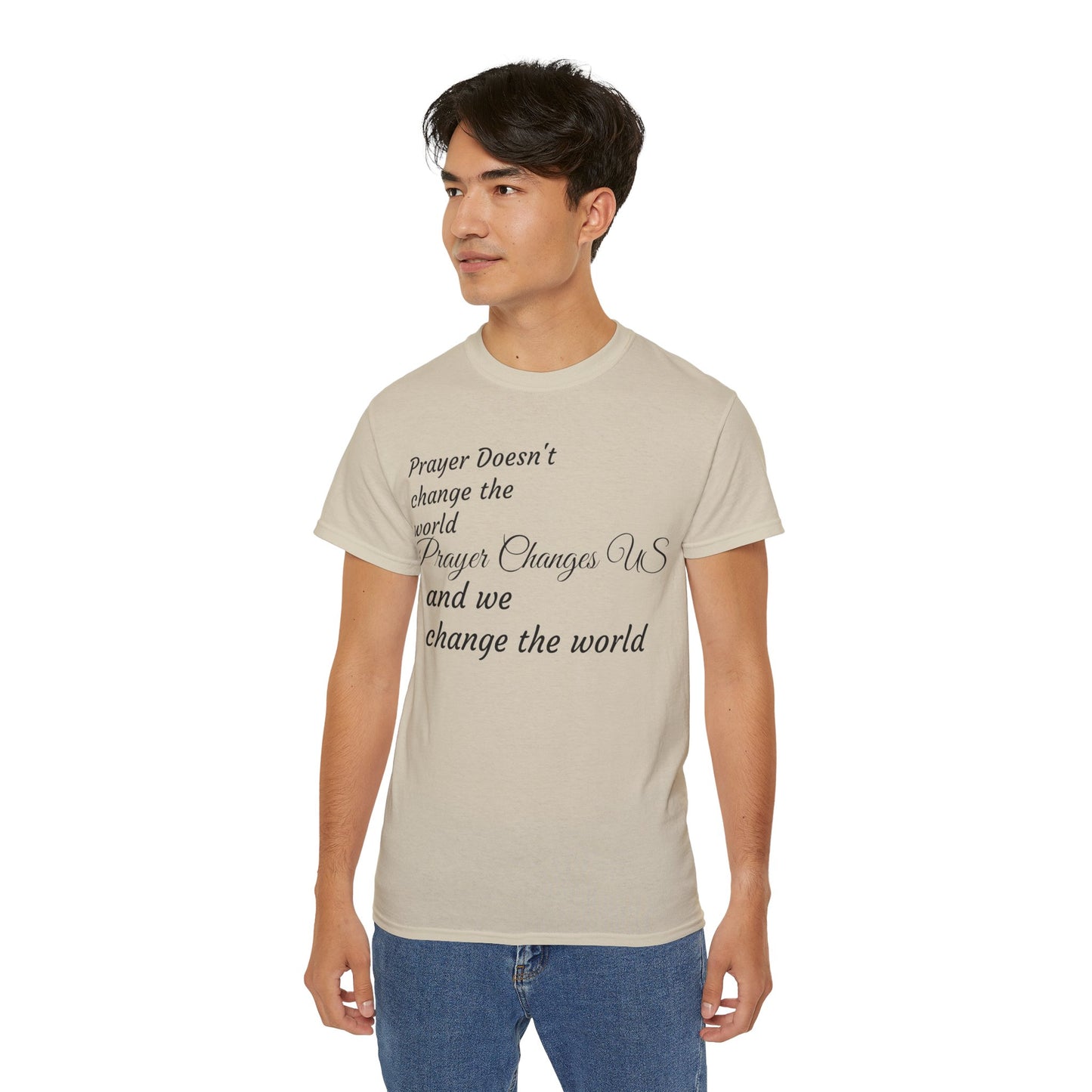 Prayer Changes US Cotton Tee