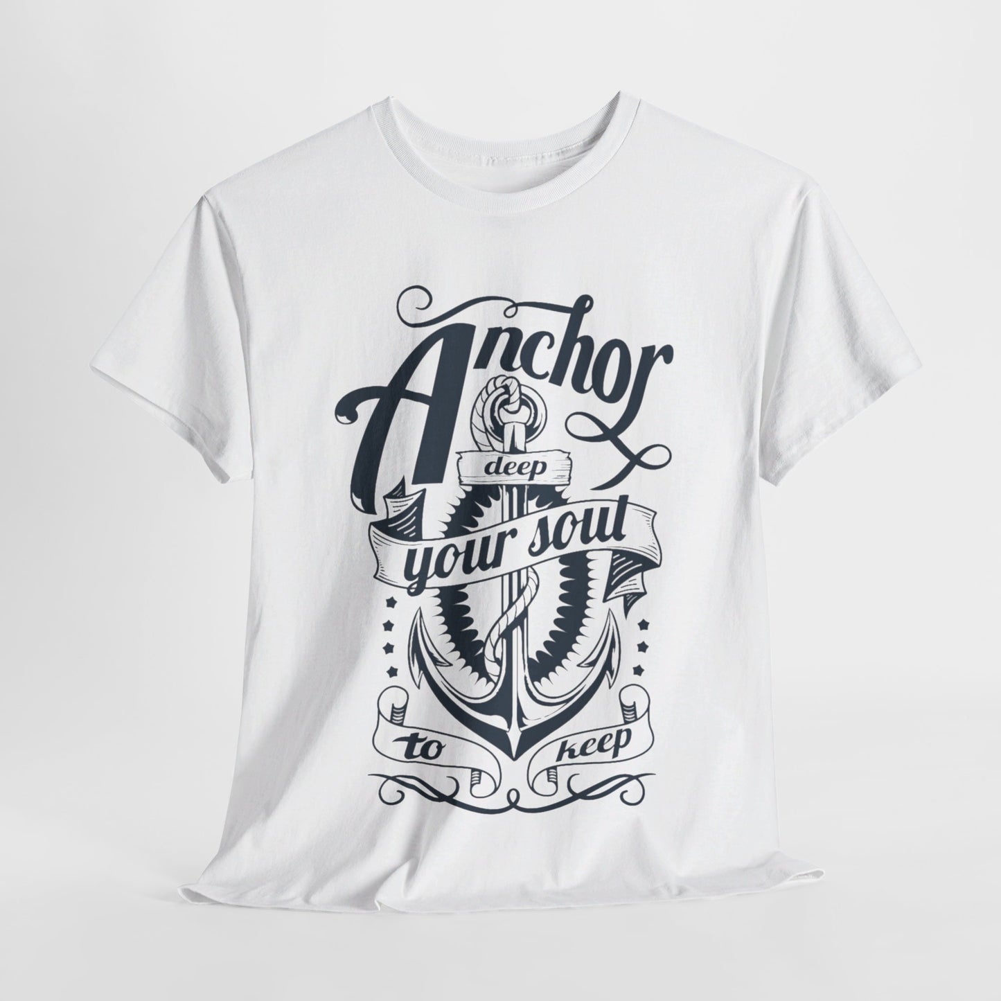 Anchor Deep! Heavy Cotton T-shirt