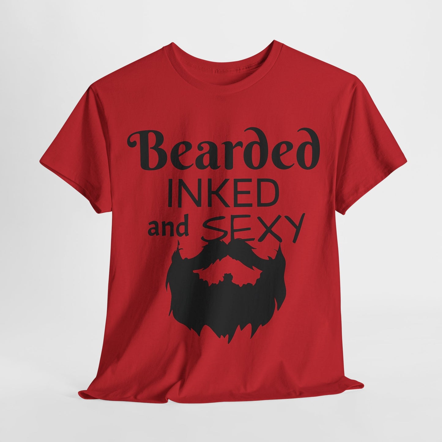 Beared and inked!  Cotton Tee