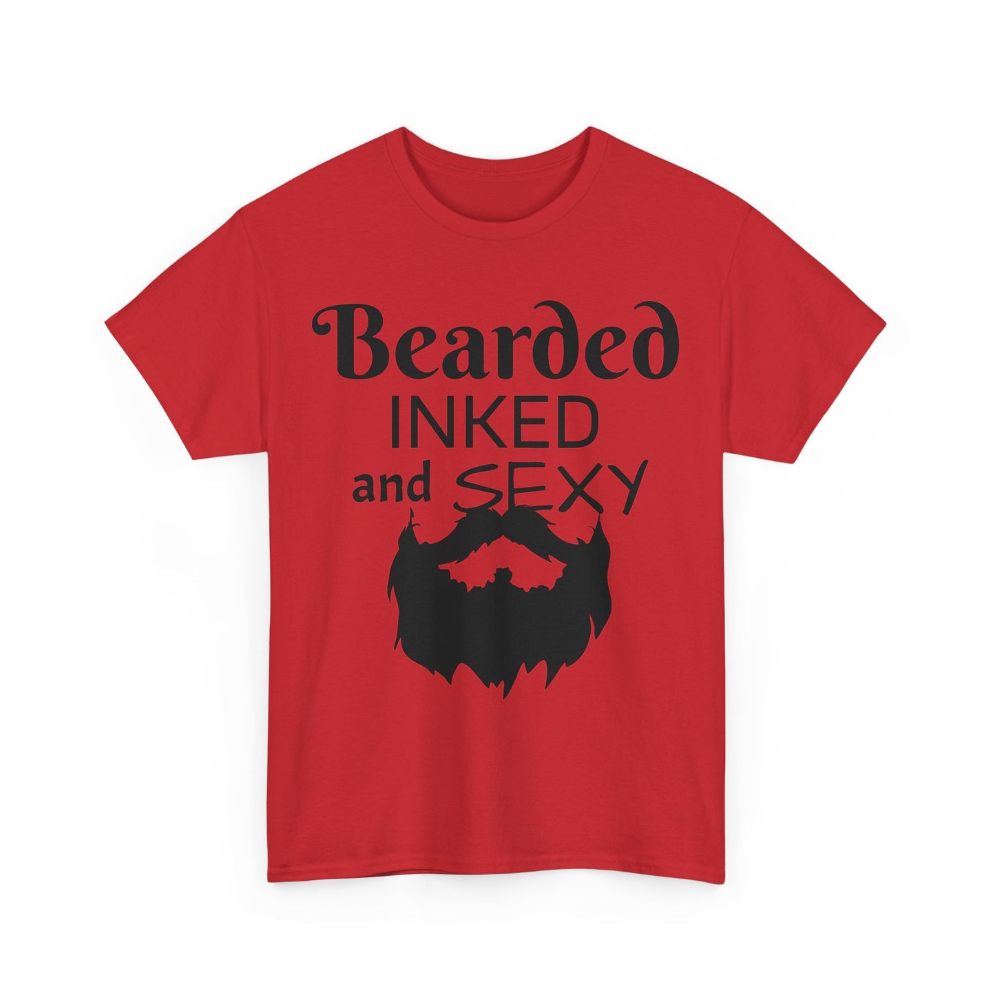 Beared and inked!  Cotton Tee