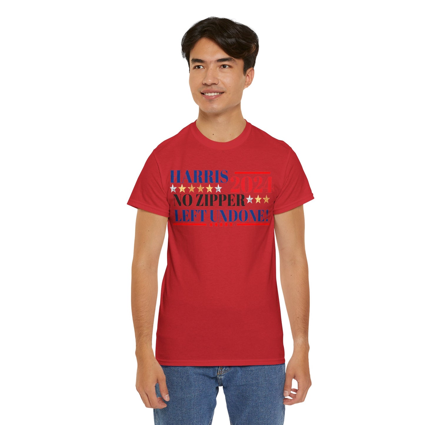 Harris 2024! Campain slogen Funny! Cotton Tee