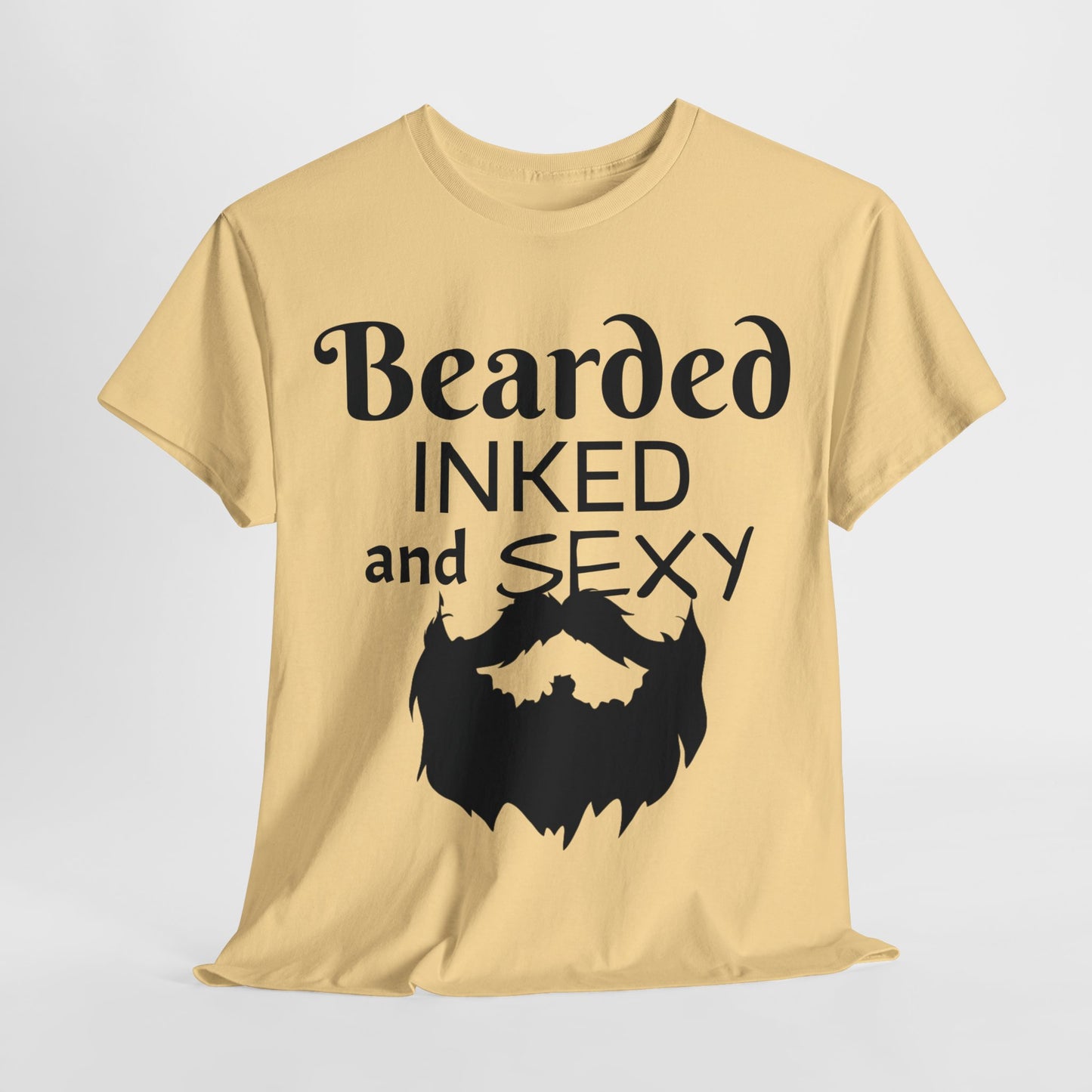 Beared and inked!  Cotton Tee