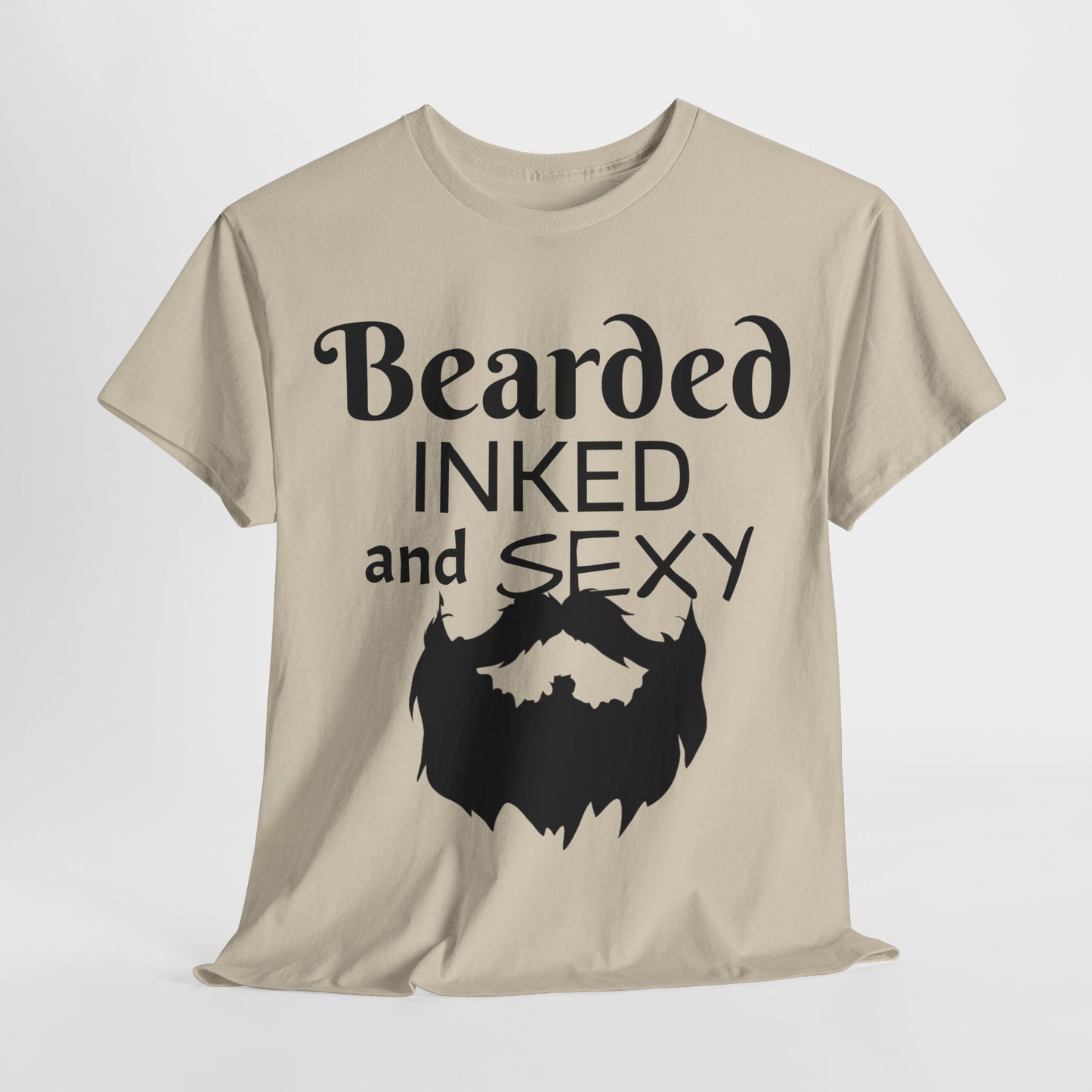 Beared and inked!  Cotton Tee