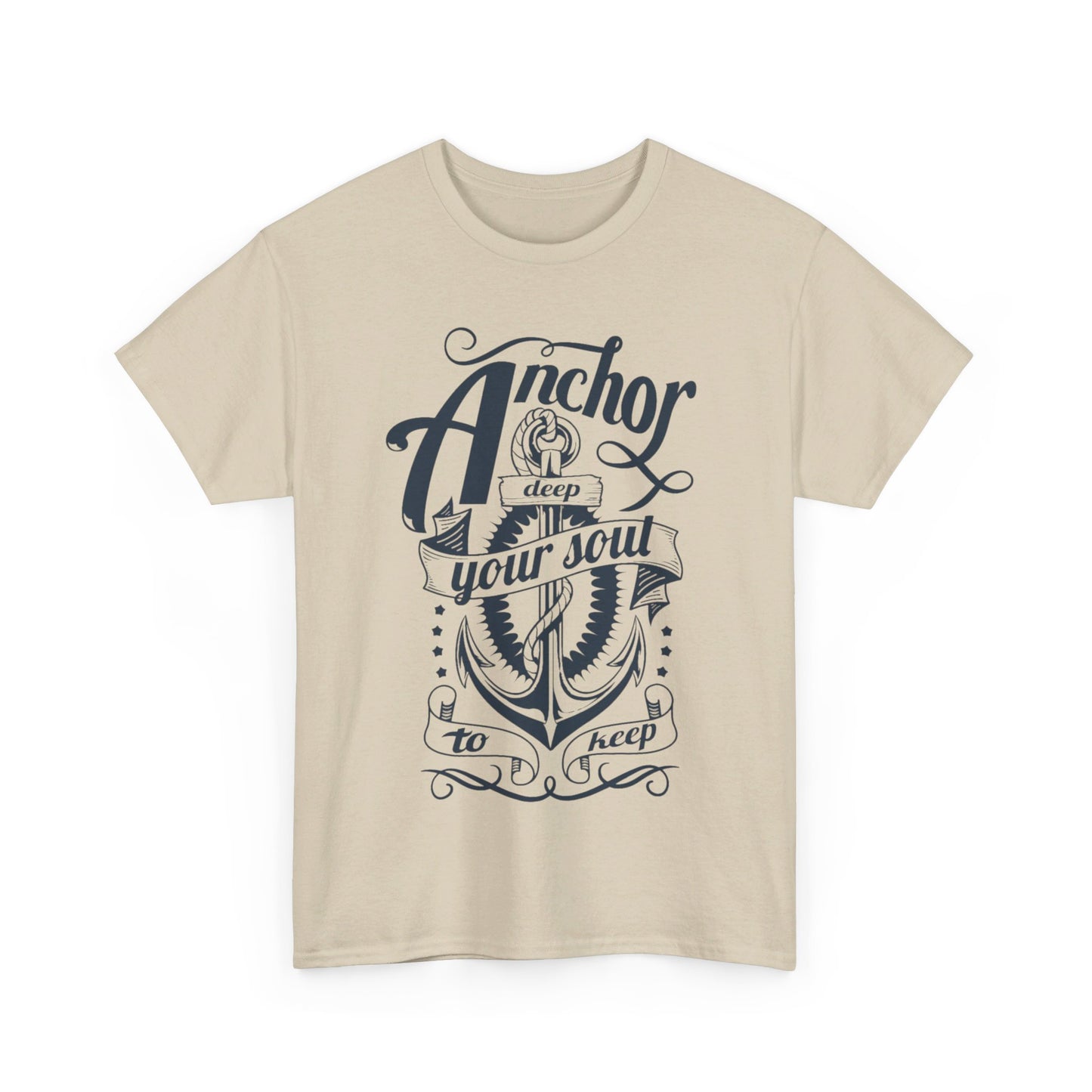 Anchor Deep! Heavy Cotton T-shirt