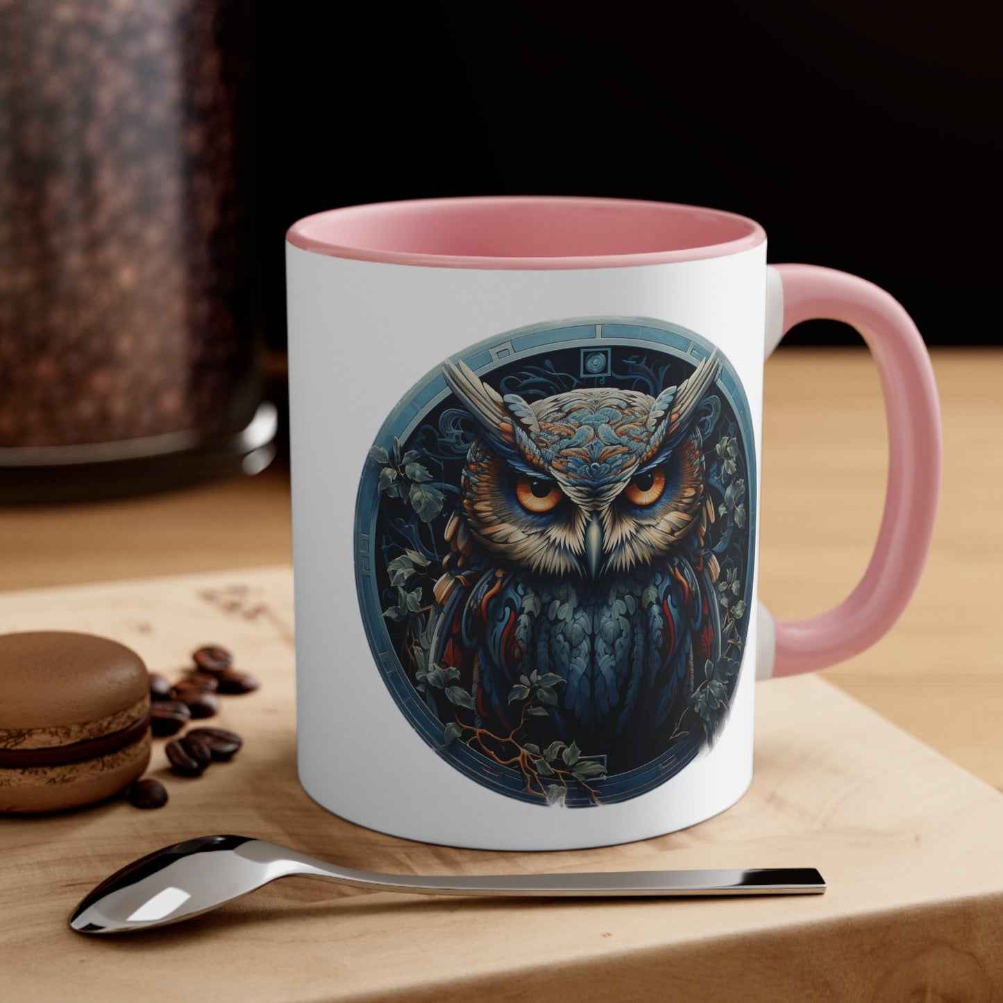 Blue Owl Accent Coffee Mug, 11oz