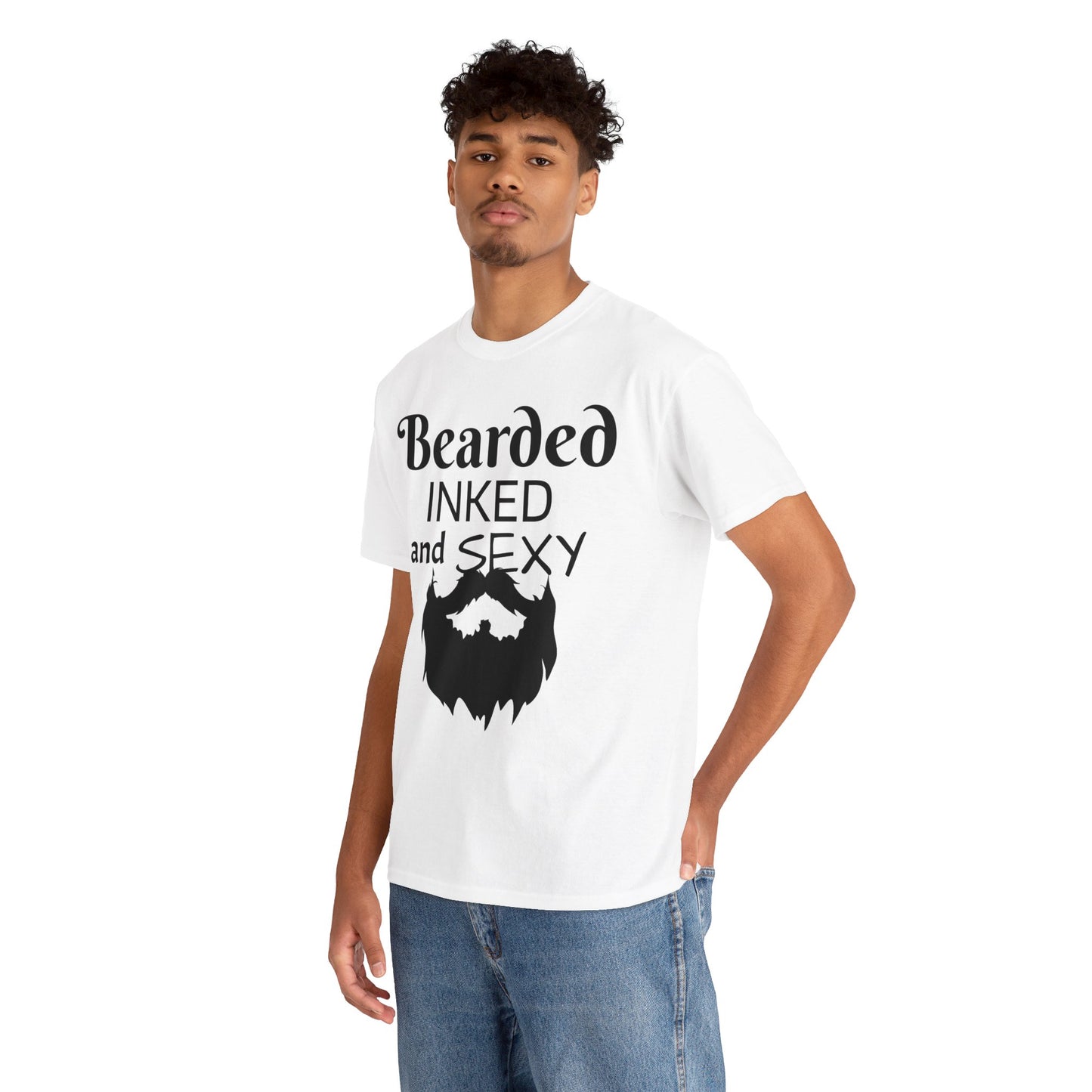 Beared and inked!  Cotton Tee