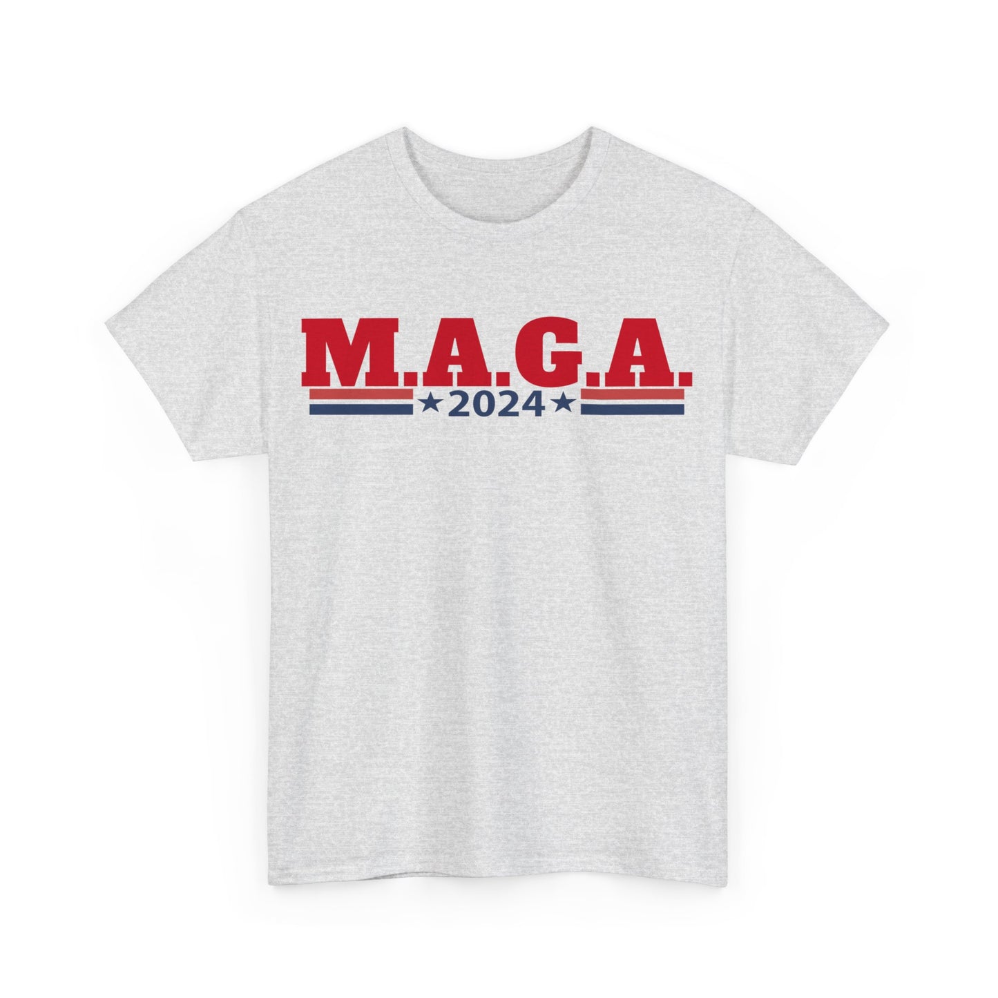 The Trump Card! MAGA 2024, Heavy Cotton Tee, Republican party support.