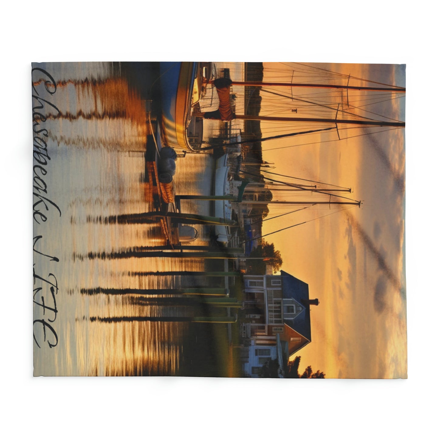 Chesapeake Life  Fleece Blanket