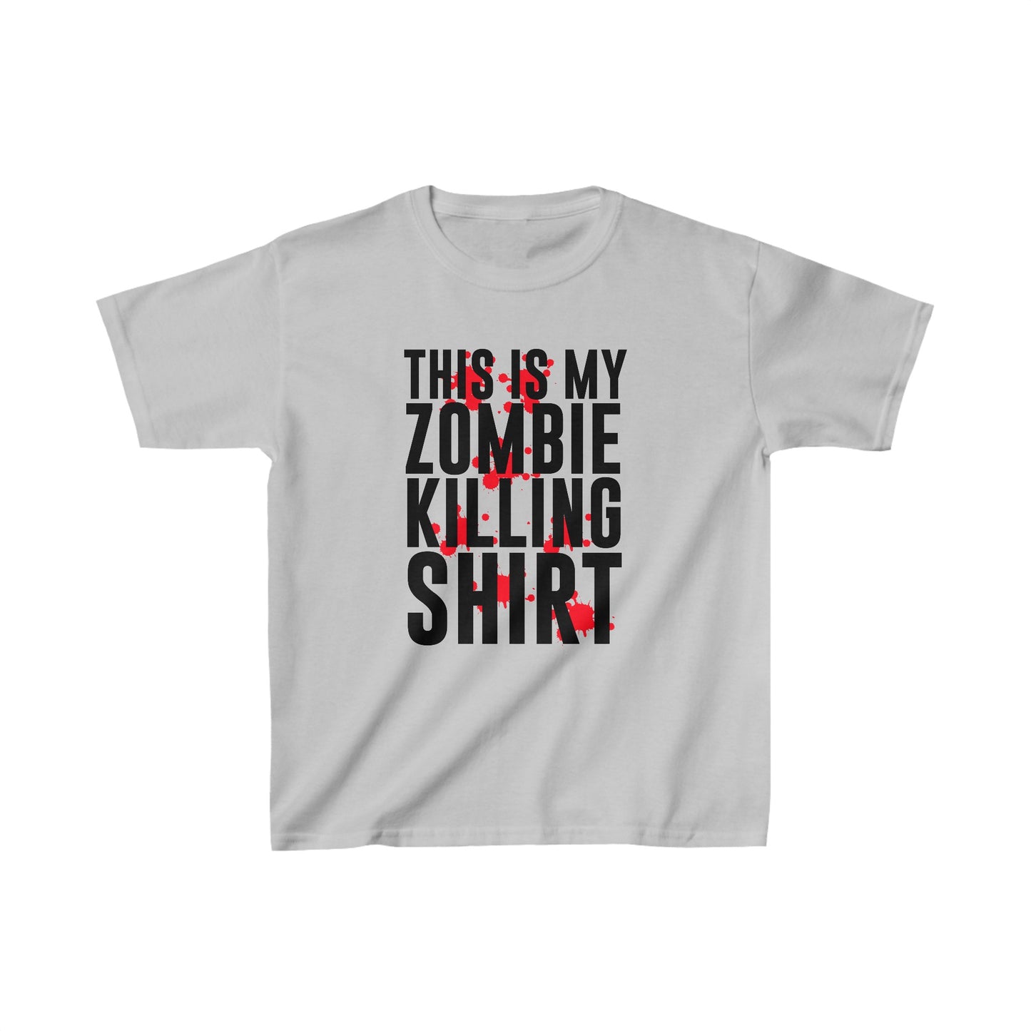 Zombie killing shirt! Kids Heavy Cotton™ Tshirt