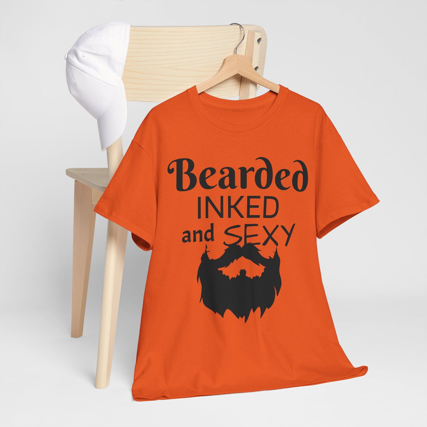 Beared and inked!  Cotton Tee