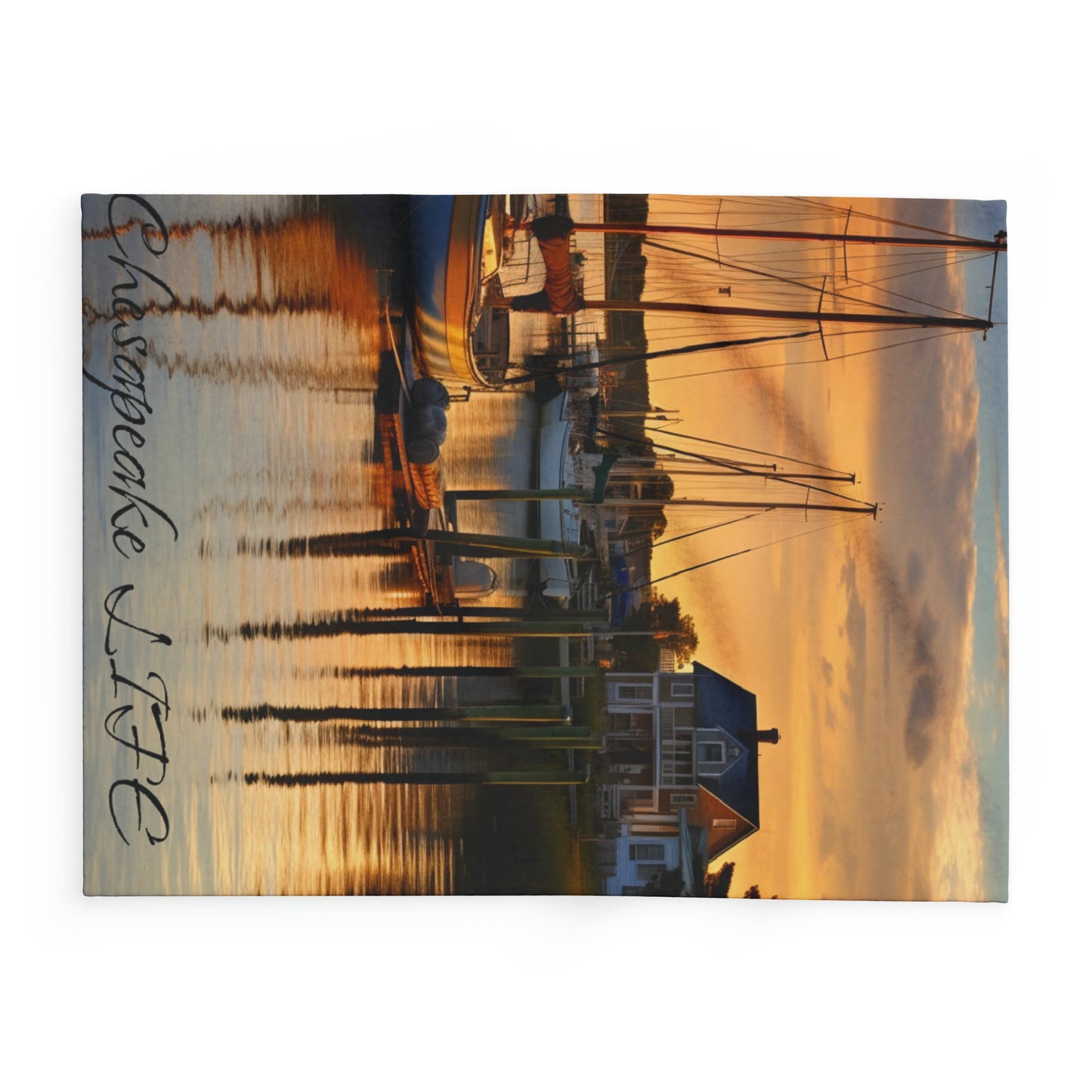 Chesapeake Life  Fleece Blanket