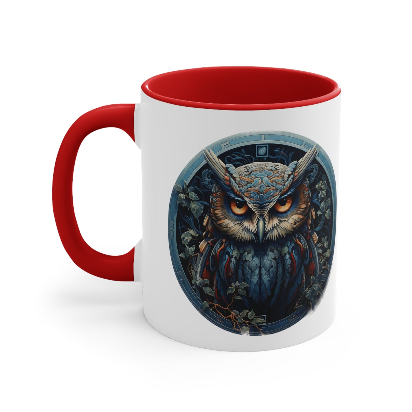 Blue Owl Accent Coffee Mug, 11oz