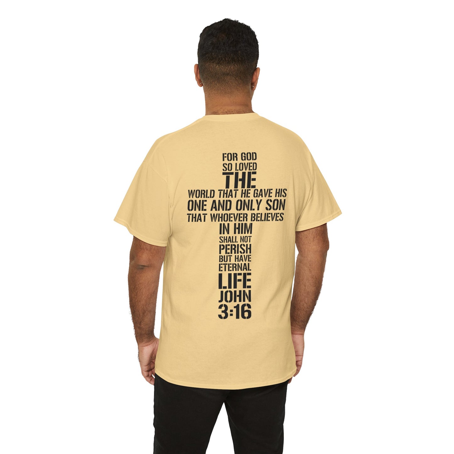 Be the Light! Jesus Cotton Tee