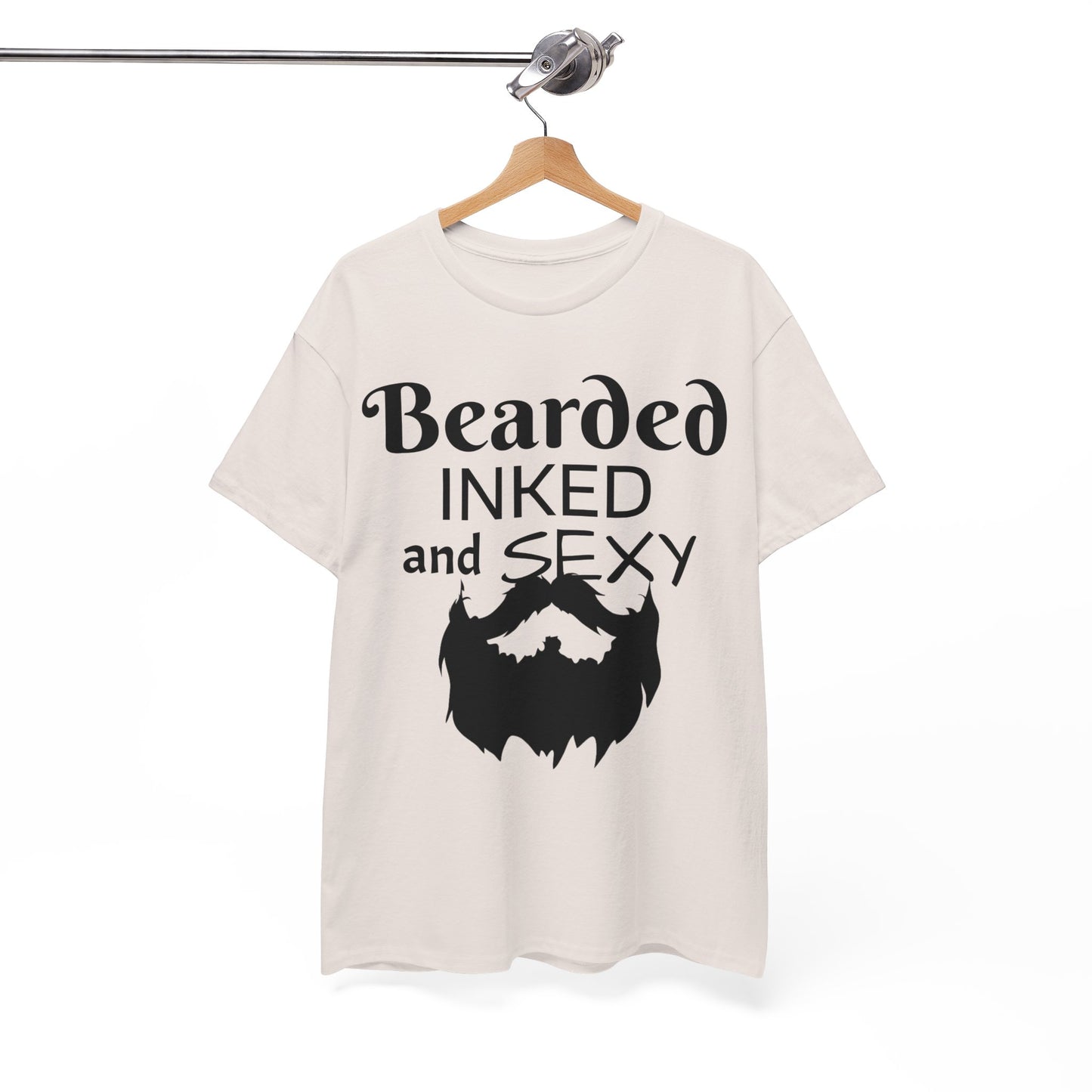 Beared and inked!  Cotton Tee