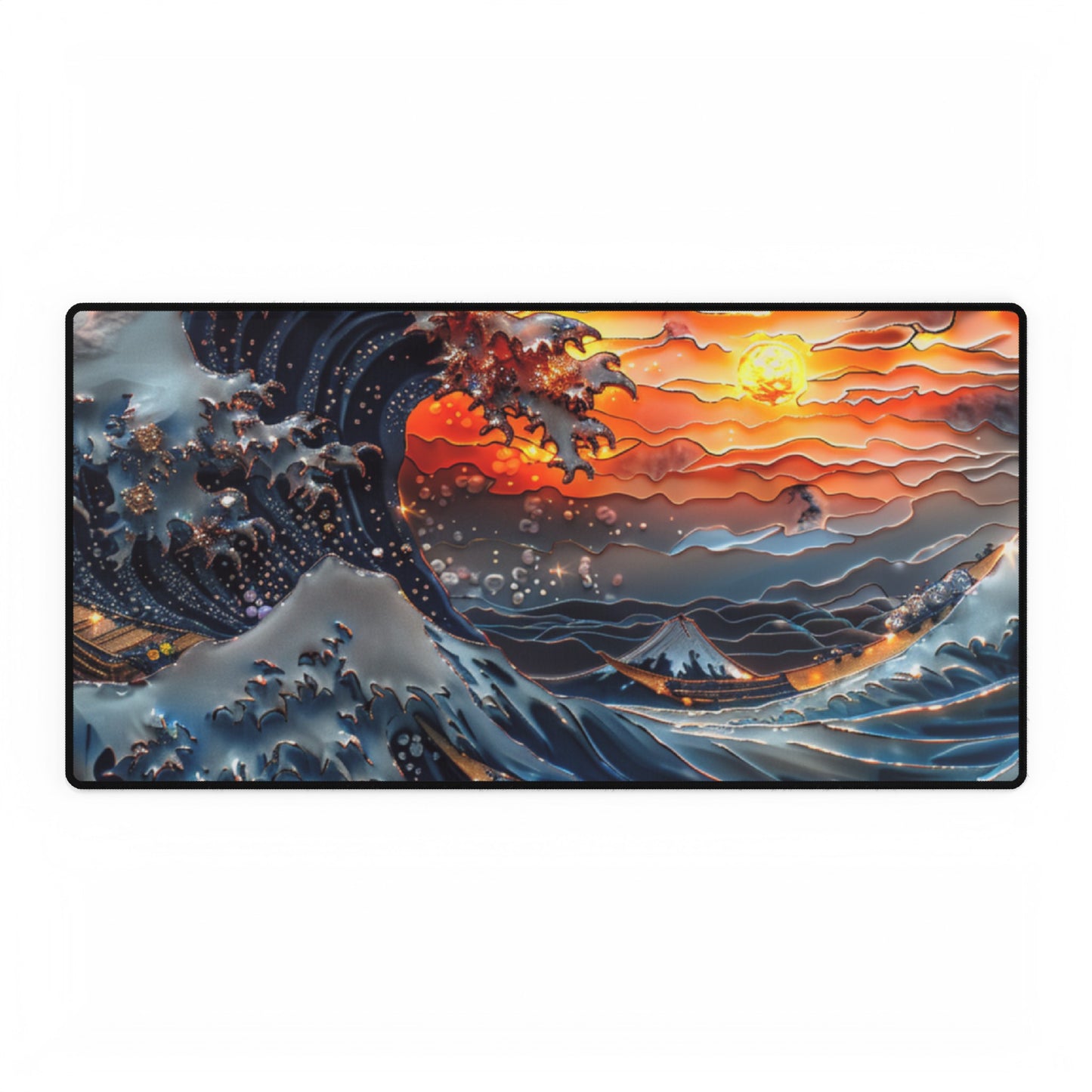 Great Wave Mouse pad