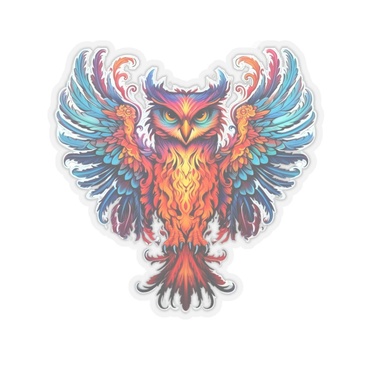 Fire Owl Stickers