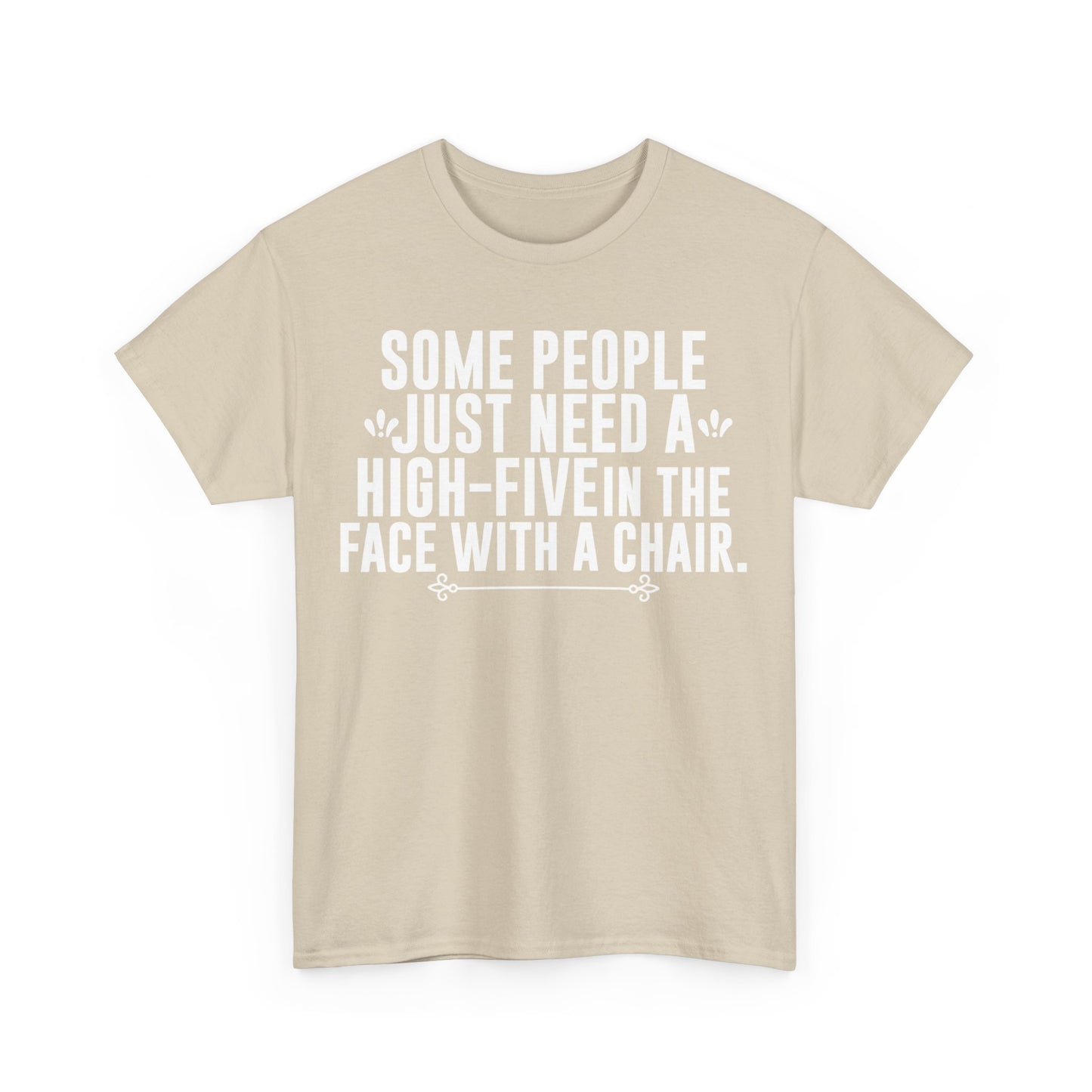 High-Five with a Chair! Cotton Tshirt