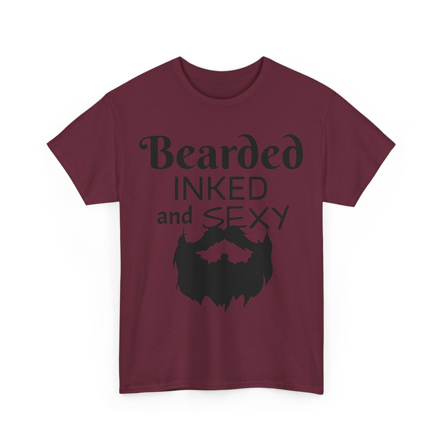 Beared and inked!  Cotton Tee