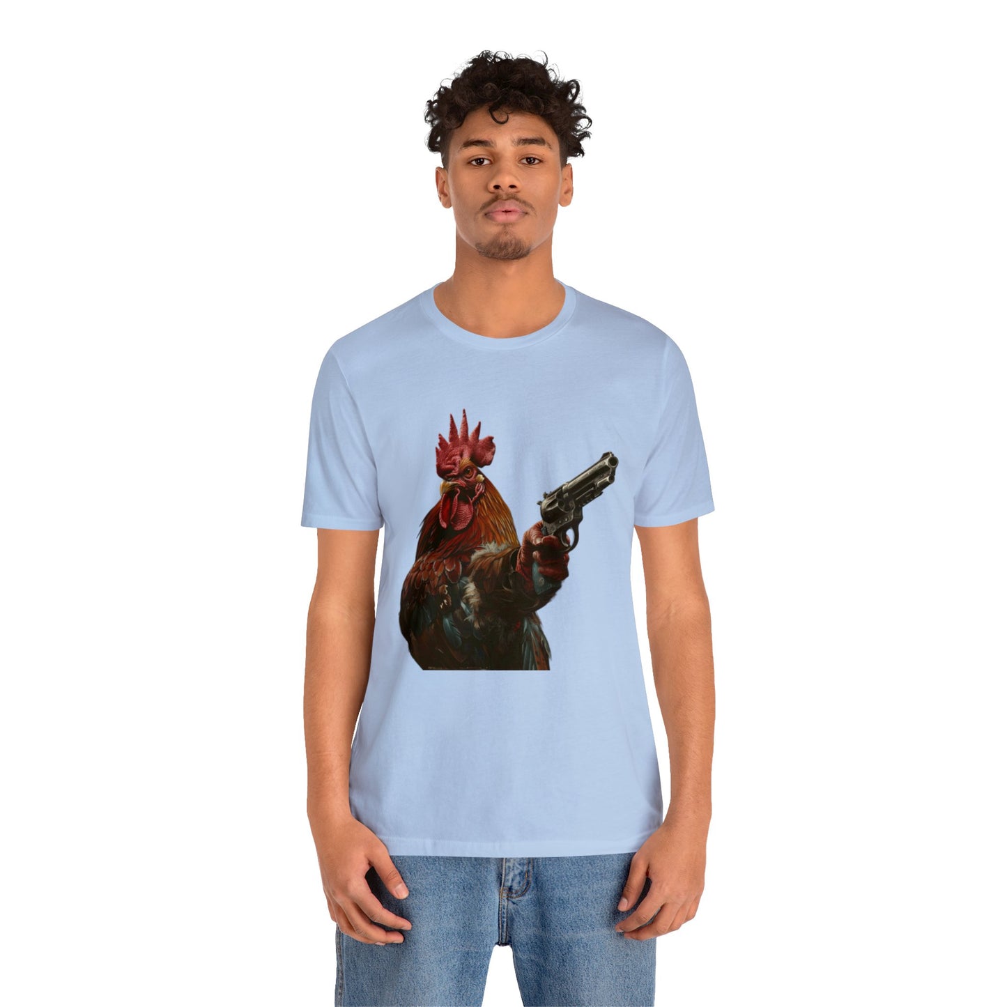 Make My Day Rooster Short Sleeve Tee