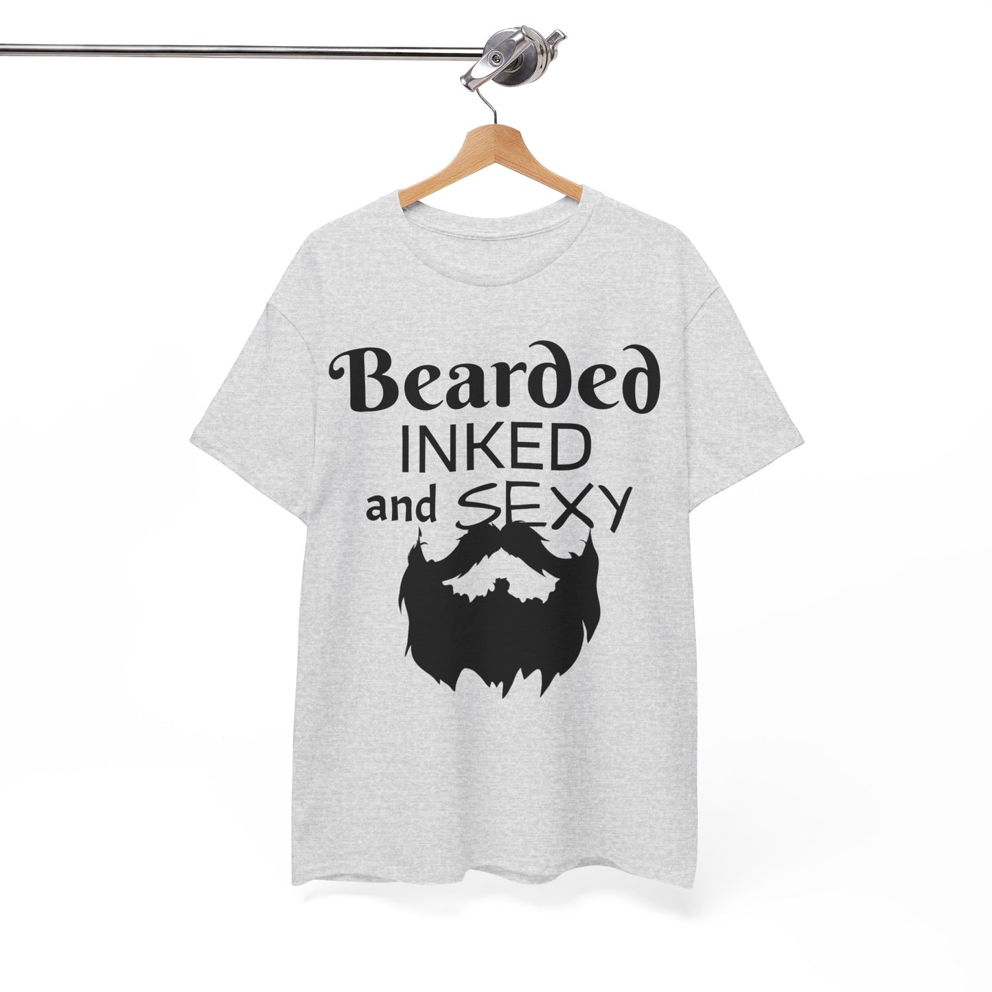 Beared and inked!  Cotton Tee