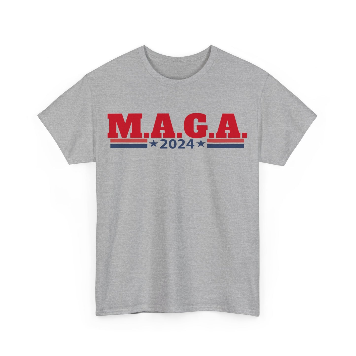 The Trump Card! MAGA 2024, Heavy Cotton Tee, Republican party support.