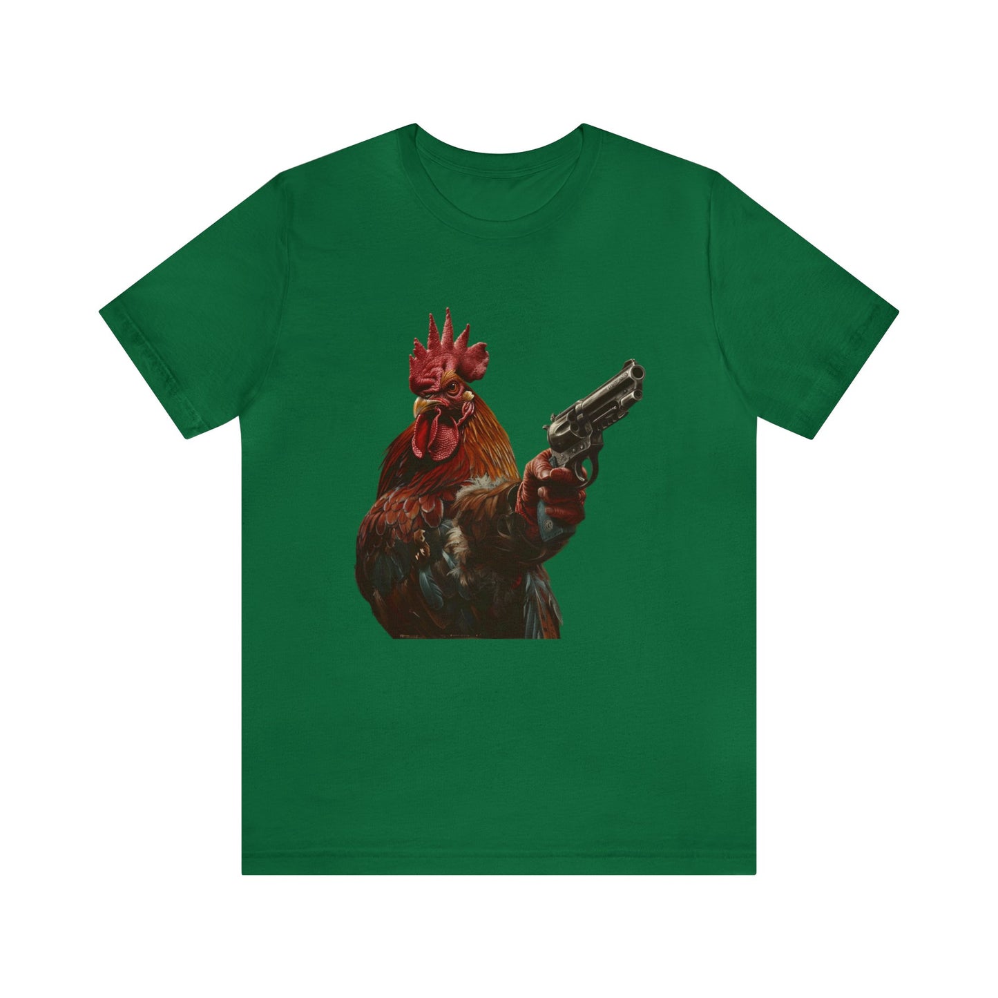 Make My Day Rooster Short Sleeve Tee