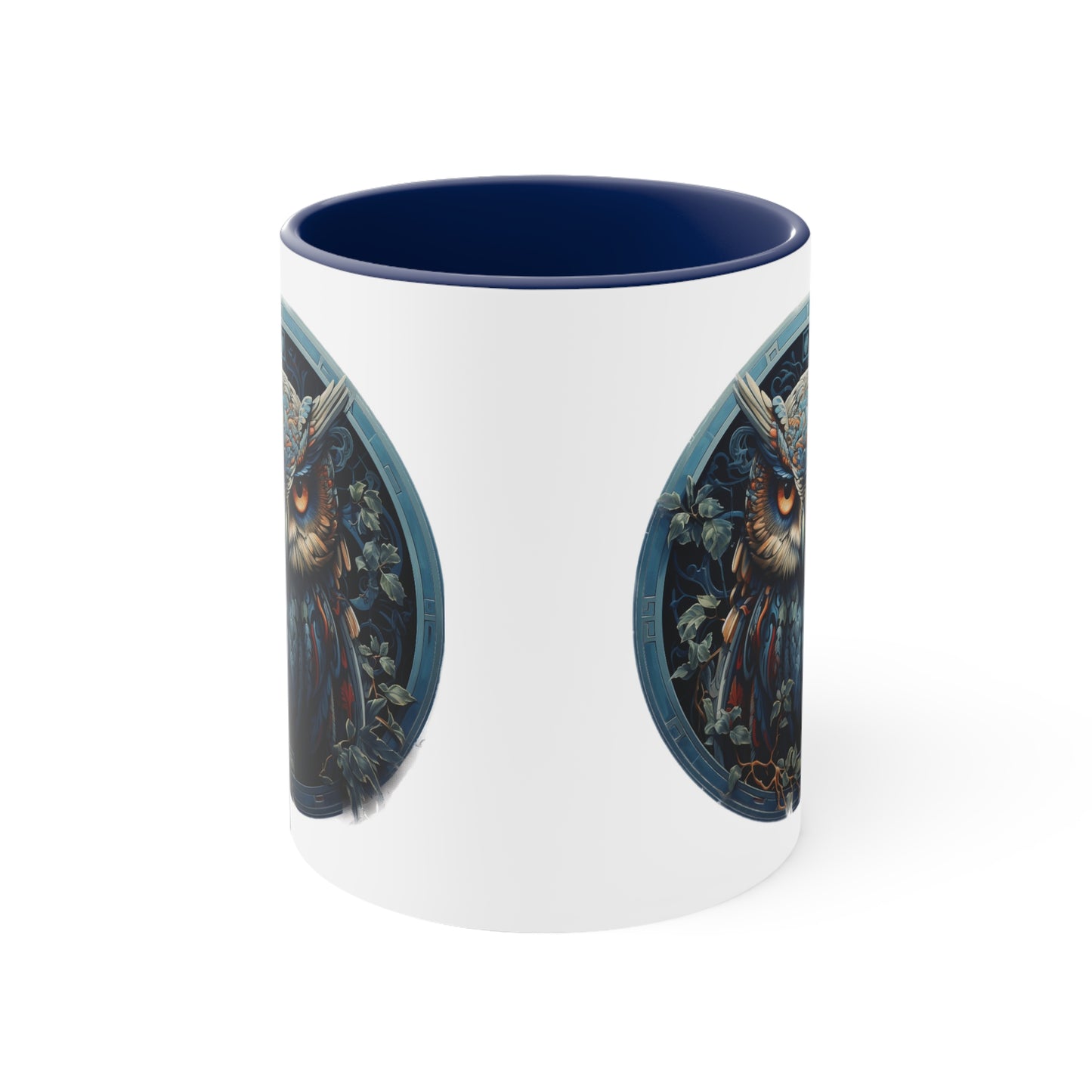 Blue Owl Accent Coffee Mug, 11oz