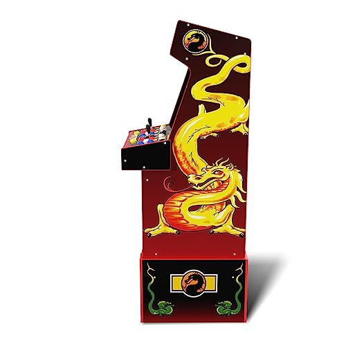 Arcade1Up Mortal Kombat Arcade Machine, Midway Legacy 30th Anniversary Edition for Home - 14 Classic Games