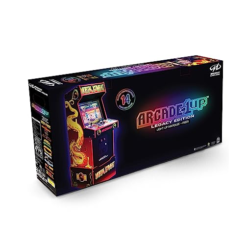 Arcade1Up Mortal Kombat Arcade Machine, Midway Legacy 30th Anniversary Edition for Home - 14 Classic Games